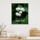 Mei witte lileugen poster (Keuken)