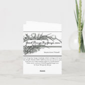 Mei Wright sewall-u inspireert me Kaart (Achterkant)