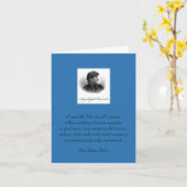 Mei Wright sewall-u inspireert me Kaart (Gele Bloem)