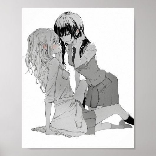 Mei x Yuzu - Citrus Manga Poster (Voorkant)