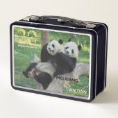 Mei Xiang en Tian Tian 20th Jubileum Lunchbox (Achterkant)