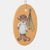 Meiboom Aap Kabouter Keramische Versiering Keramisch Ornament (Rechts)