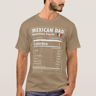Meican Vader Voedingsfeiten Trots Meican Vader fam T-shirt