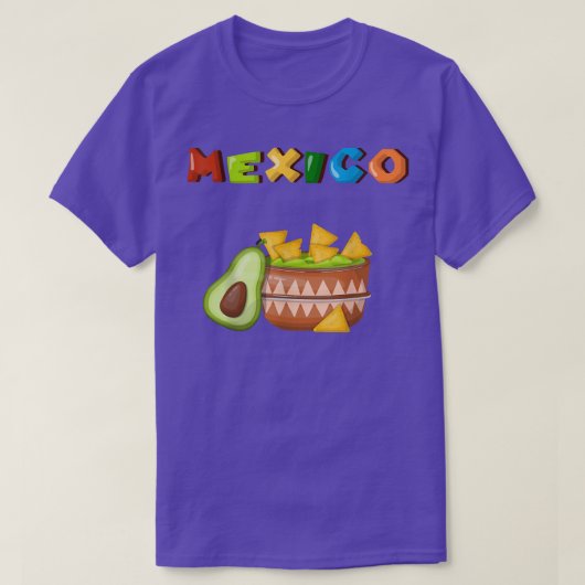 Meico Tacos en Avocado T-shirt (Design voorkant)