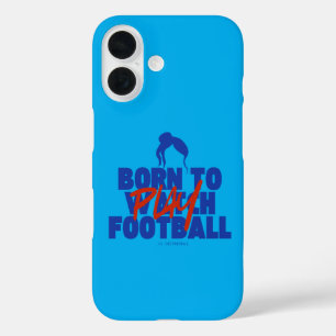Meid Gevormd om Voetbal te Spelen iPhone 16 Hoesje