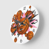 meiden basketballen voor sportruimtes ronde klok (Hoek)