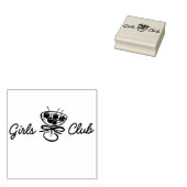 Meiden Club Rubberstempel (Gestempeld)