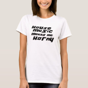 meiden dansclub D-huis Muziek t-shirt