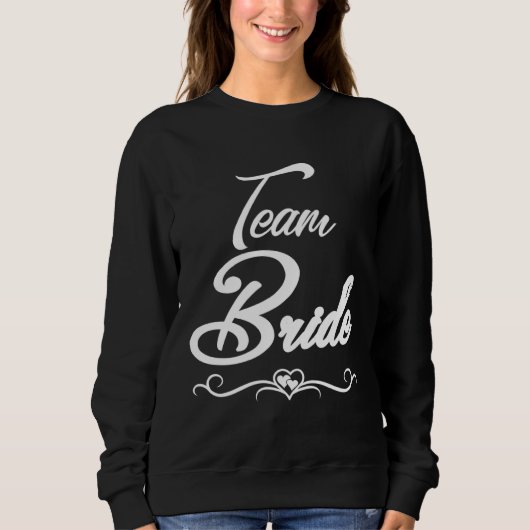 Meidenavak voor Team Bruid Trui (Voorkant)