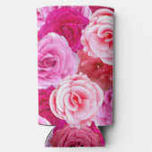 Meidenavakantie Bruidsfeest Golf Roze Bloemen Seltzer Blikjeskoeler (Achterkant)