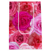 Meidenavakantie Bruidsfeest Roze Persoonlijk Medium Cadeauzakje (Achterkant)