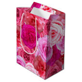 Meidenavakantie Bruidsfeest Roze Persoonlijk Medium Cadeauzakje (Achterkant Gekanteld)