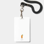 Meidenavakantie Bruidsmeisje Badge (Achterkant met lanyard)