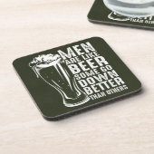 Meidenavakantie Grappig Bier Bier Onderzetter (Linkerzijde)