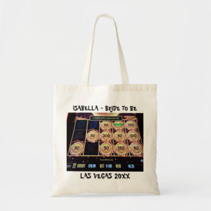Meidenavakantie in Las Vegas Naam en foto Tote Bag