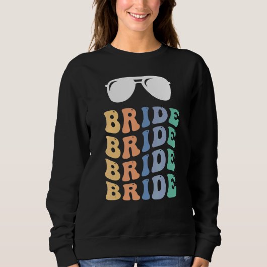 Meidenavakantie Retro Bruid Trui (Voorkant)