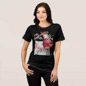 Meidenavakantie  Tri-Blend shirt (Voorkant volledig)