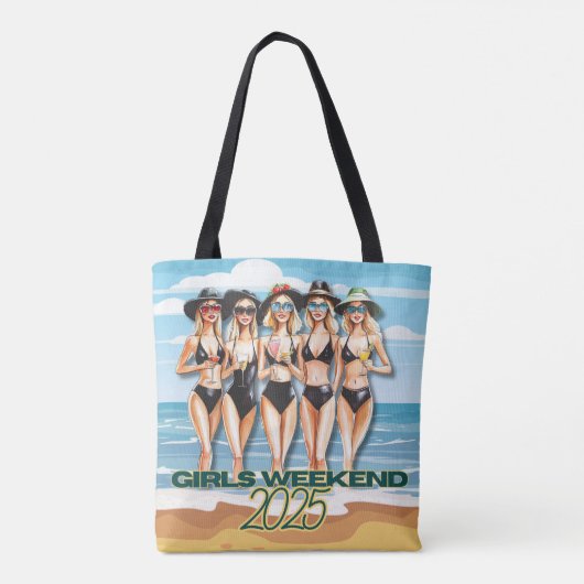 Meidenavend 2025 Boodschappentas Tote Bag (Achterkant)
