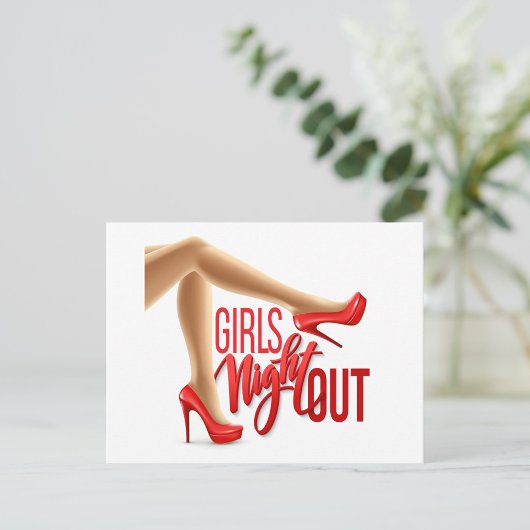 Meidenavond Briefkaart