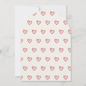 Meidenavond Galentine's Day uitnodiging (Achterkant)