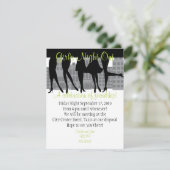 Meidenavond Kaart (Staand voorkant)