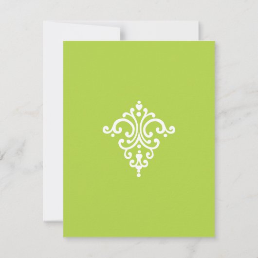 Meidenavond Kaart (Achterkant)