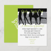 Meidenavond Kaart (Voorkant / Achterkant)