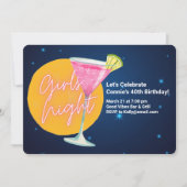 Meidenavond Martini Kaart (Voorkant)