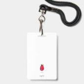 Meidenavond Meisjes Weekend Bruidsmeisje Badge (Back with Lanyard)