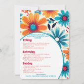 Meidenavond Retro Dazed And Verliefd Kaart (Achterkant)