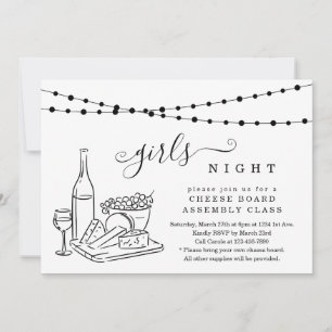 Meidenavond Wijnproeverij en Kaasplank Feest I Kaart