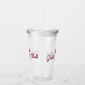 Meidenclub Acryl Drinkbeker (Rechts)