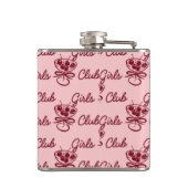 Meidenclub Heupfles (Achterkant)