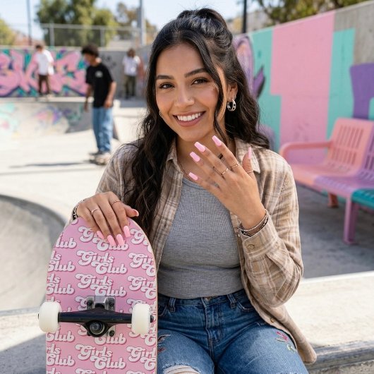 Meidenclub Persoonlijk Skateboard