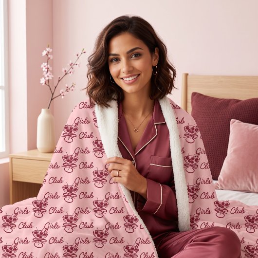 Meidenclub Sherpa Deken