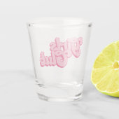 Meidenclub Shot Glas (Achterkant)