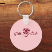 Meidenclub Sleutelhanger (Achterkant)