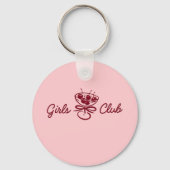 Meidenclub Sleutelhanger (Achterkant)