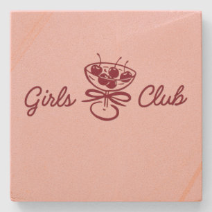 Meidenclub Stenen Onderzetter