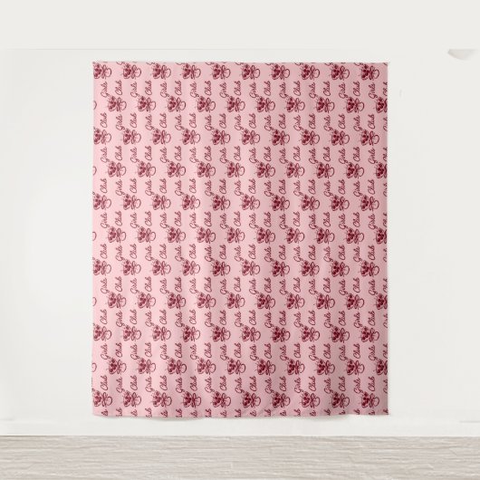 Meidenclub Wandkleed (Voorkant)