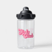 Meidenclub Waterfles (Achterkant)
