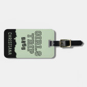 Meidenreis 2022 Meisjes Weekend Vakantie Uitstapje Bagagelabel (Voorkant horizontaal)