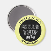 Meidenreis 2022 Meisjes Weekend Vakantie Uitstapje Magneet (Voorkant / Achterkant)