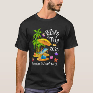 Meidenreis 2025 Zomer Vakantie Florida Schat I T-shirt