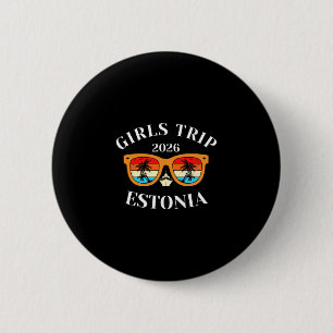 Meidenreis 2026 Estland Cruise Vakantie Reizen  Ronde Button 5,7 Cm