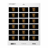 Meidenreis 2026 Kampeeravontuur Etiket (Full Sheet)