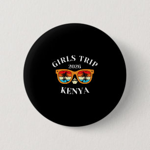 Meidenreis 2026 Kenia Lentevakantie 2026 Cruise Va Ronde Button 5,7 Cm