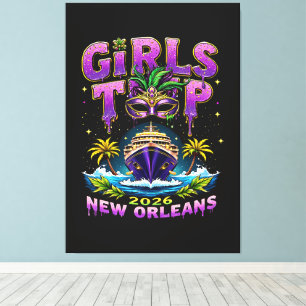 Meidenreis 2026 New Orleans Canvas Afdruk