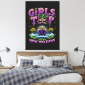 Meidenreis 2026 New Orleans Canvas Afdruk (Insitu (Slaapkamer))