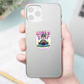 Meidenreis 2026 New Orleans Sticker (Telefoon)